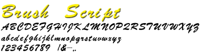 Brush Script