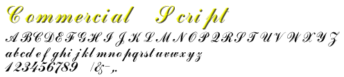 Commercial Script