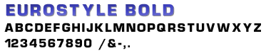 Eurostyle Bold