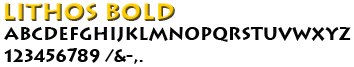 Lithos Bold