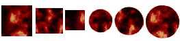 Picture of Rustic Hot Rolled Steel Symbols - Circles & Squares