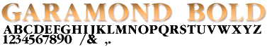 Garamond Bold