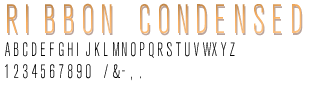 Ribbon Condensed
