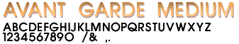 Avant Garde Medium