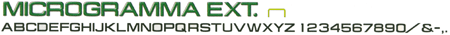 Microgramma Extended
