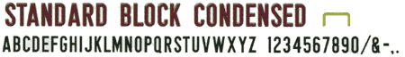 Standard Block Condensed