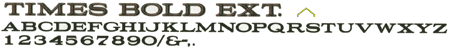 Times Bold Ext