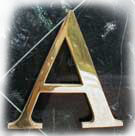 Picture for category Brass Letters