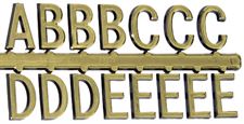 Tabbee Letters in Polished Gold